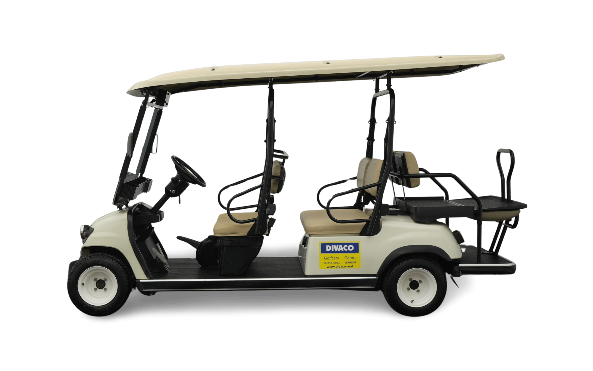 Transporter 4-zitter ECO laadbak NUMMERPLAAT
