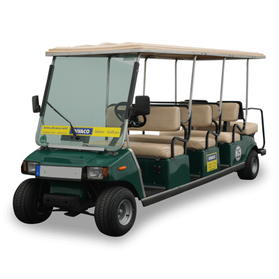 DIVACO Golfkarretje 8-zitter kenteken