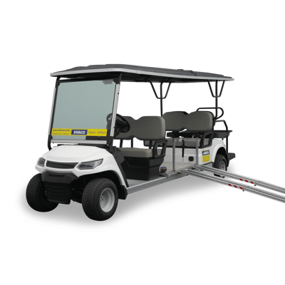 DIVACO Golfkarretje voor rolstoel transport elektro