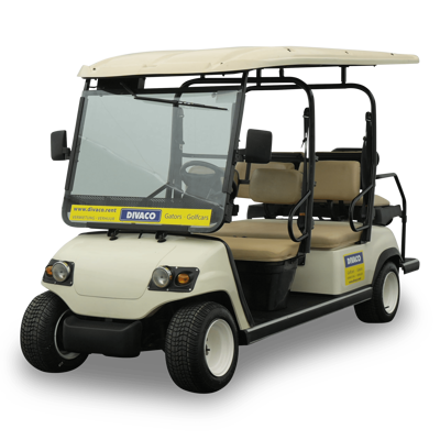 DIVACO Golfkarretje 4-zitter met kenteken