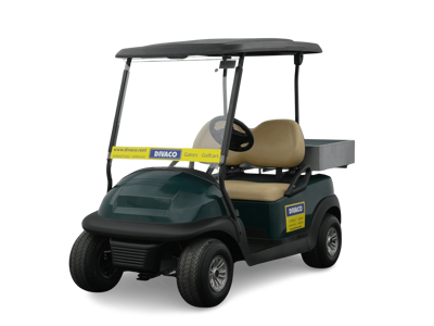 DIVACO Golfkarretje 2-zit ECO laadbak