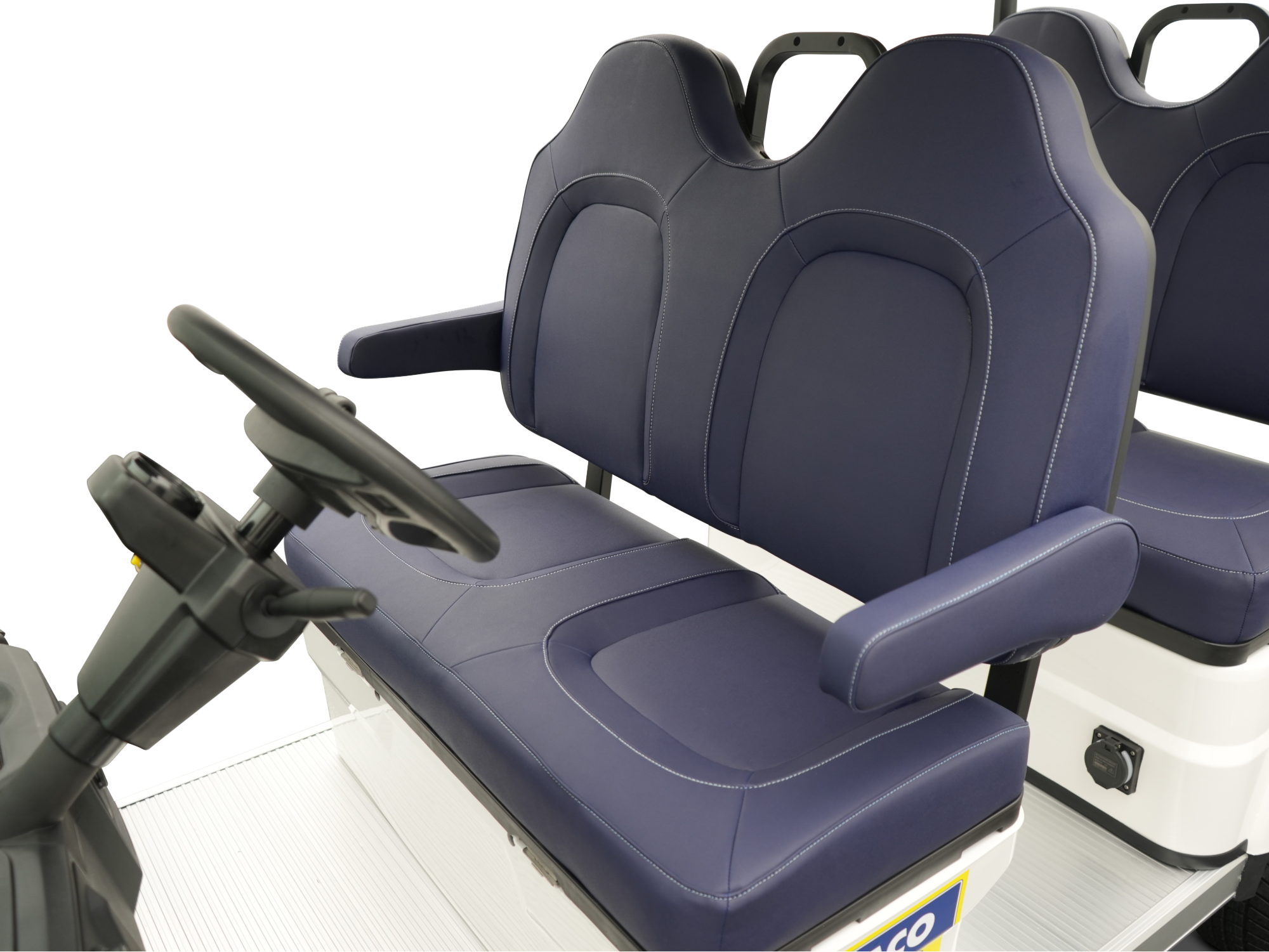 DIVACO.RENT Golfkarretje 4-zitter elektrisch zitpositie